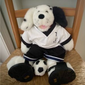 Build A Bear Dog Soccer Player
